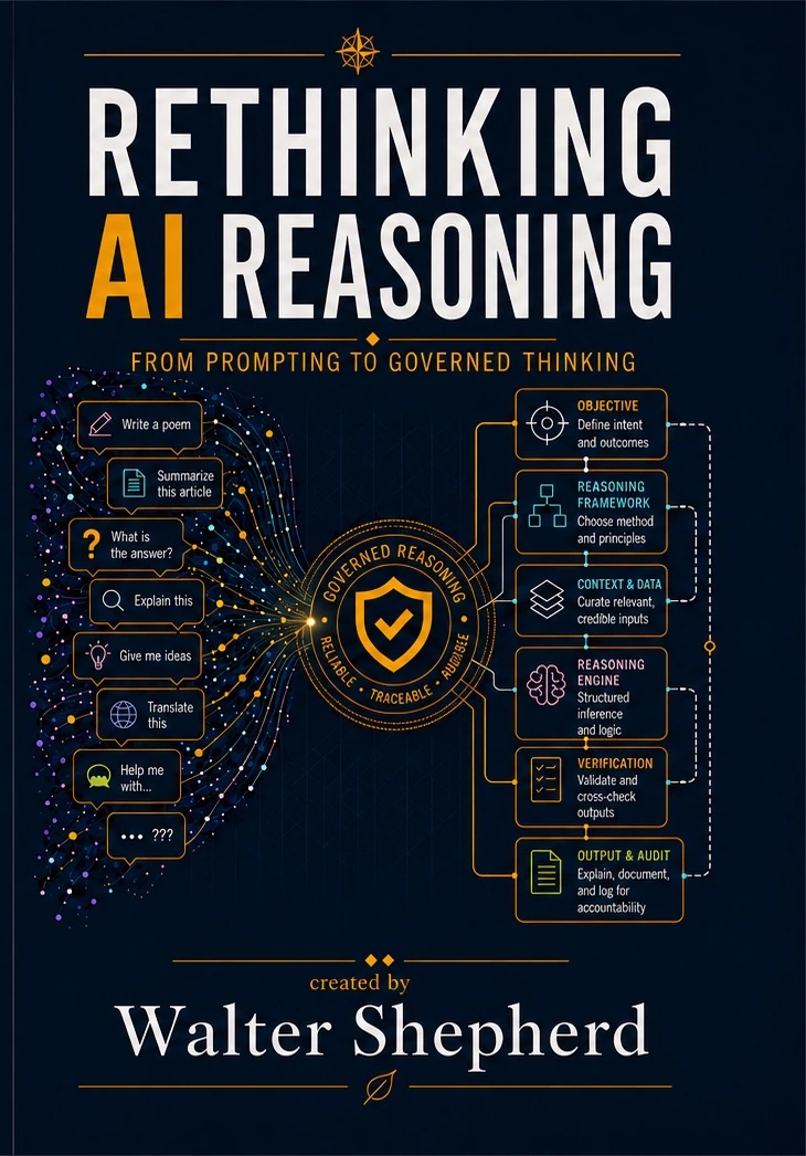 Front cover of Rethinking AI Reasoning by Walter Shepherd